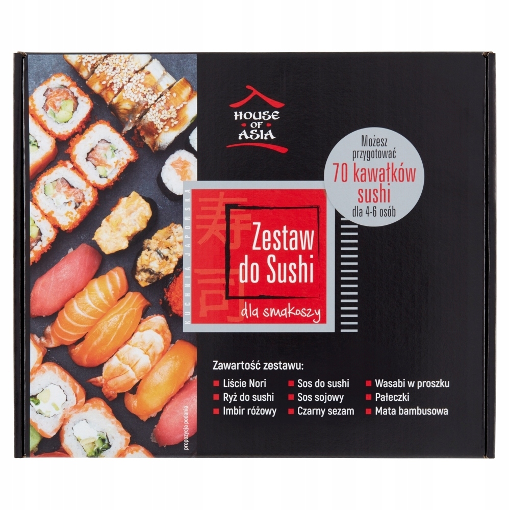 Ázijska kuchyňa - House of Asia Sushi set pre 4-6 osôb