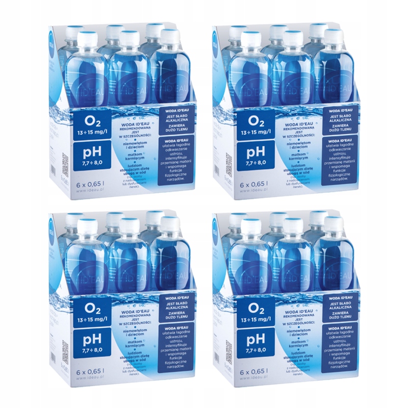 Alkaline voda stále 24x 650 ml