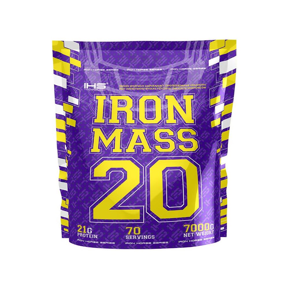 Gainer - Ihs Iron Horse Iron Mass 20 7000g Choc 7kg Zisk