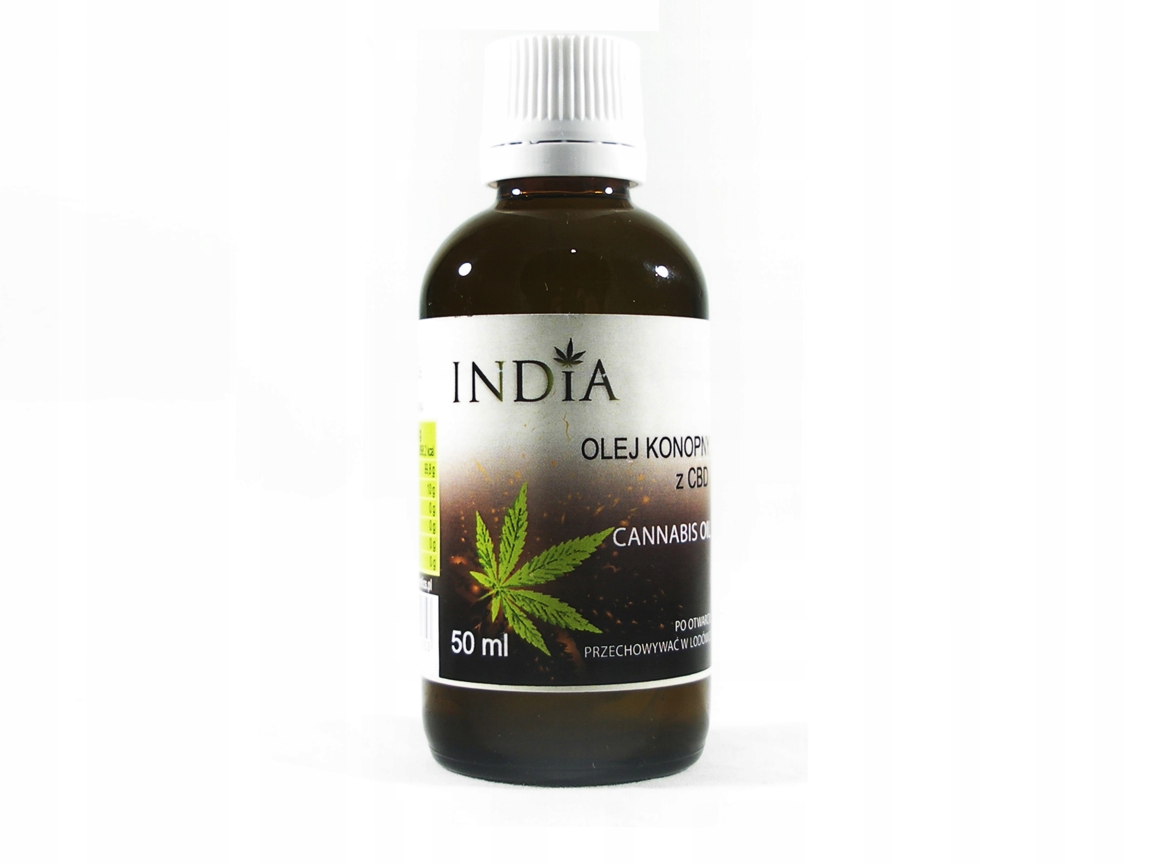 CBD - India Medical CBD konopný olej až do výšky 10% 50ml Oil