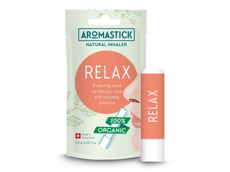 Inhalátor pre relaxáciu eko 0,8 ml - Aromastick