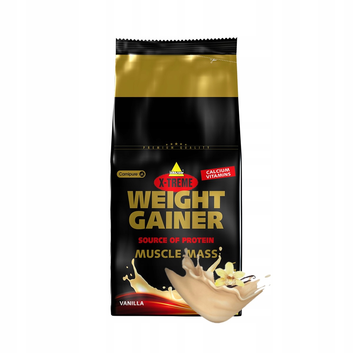 Gainer - Inkospor Hmotnosť Gainer 1200g sacharidy proteín