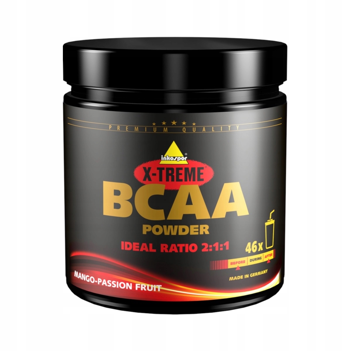 Aminokyseliny - Inkospor X-Treme BCAA prášok 300 g - Aminokyseliny