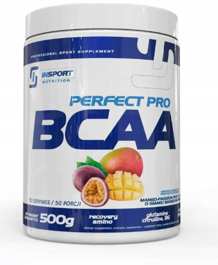 Aminokyseliny - INSPORT NUTRITION BCAA PERFECT PRO 500g Aminokyseliny