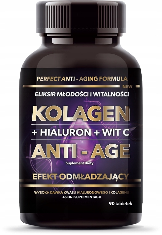 Ochrana kĺbov - Intenson Anti Vek Collagen + VIT C + HYALURON 90
