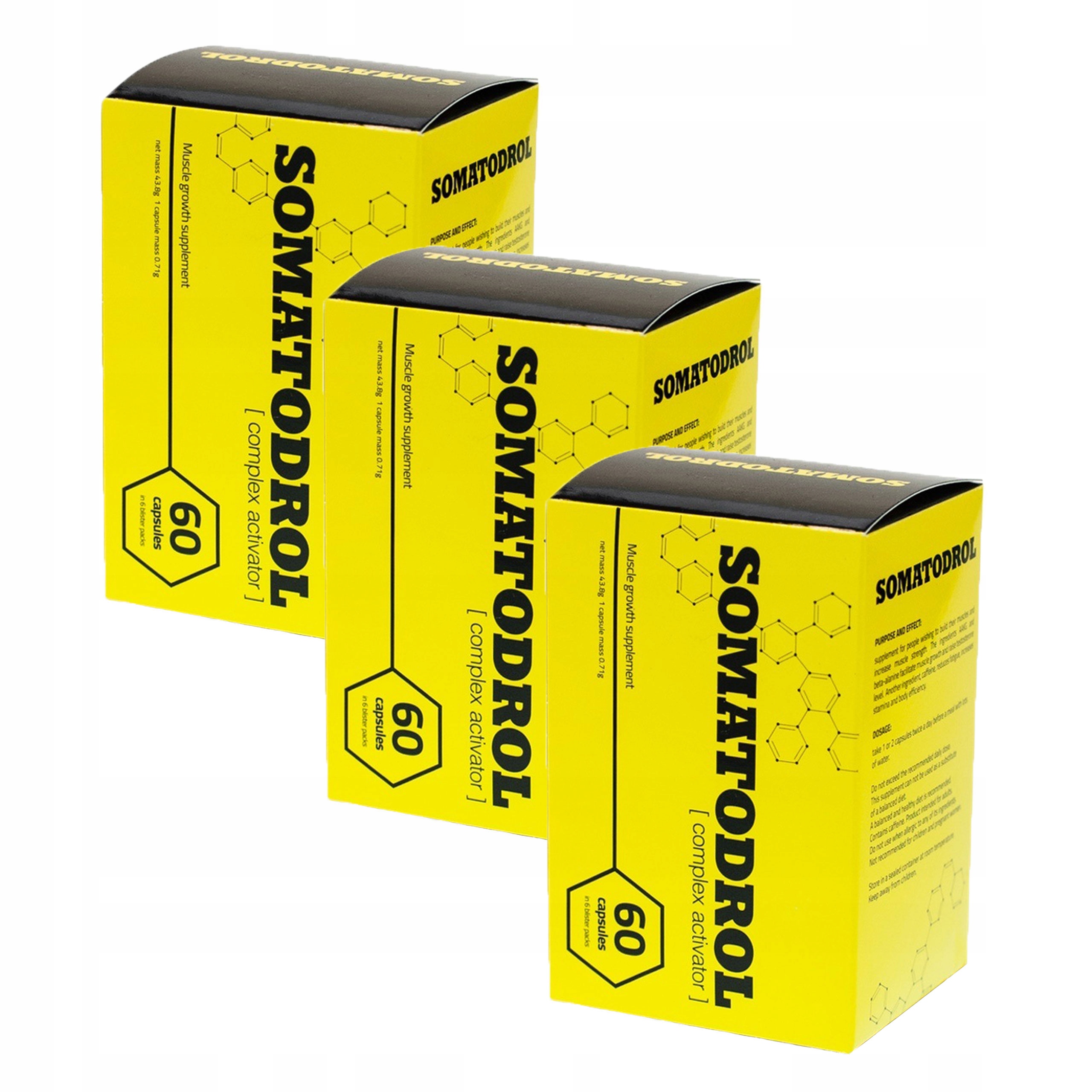Testosterón - Iridium Somatodrol 3x 60K Booster Testosterón HGH