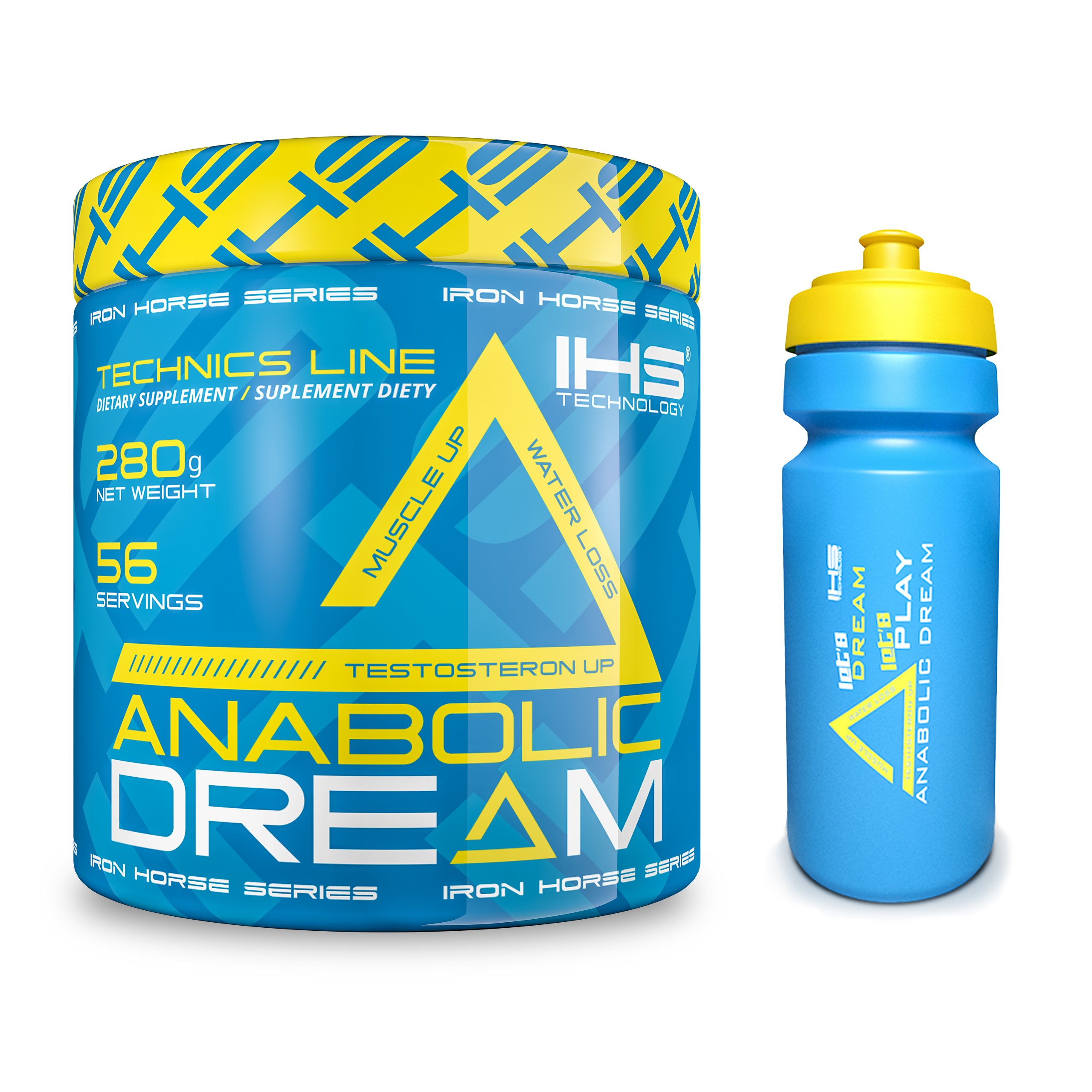 Kreatín - Iron Horse Anabolic Dream 280g Createine Bidon IHS