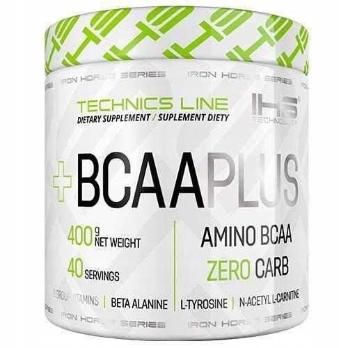 Aminokyseliny - IRON HORSE BCAA PLUS 400G BCAA REGENERÁCIA