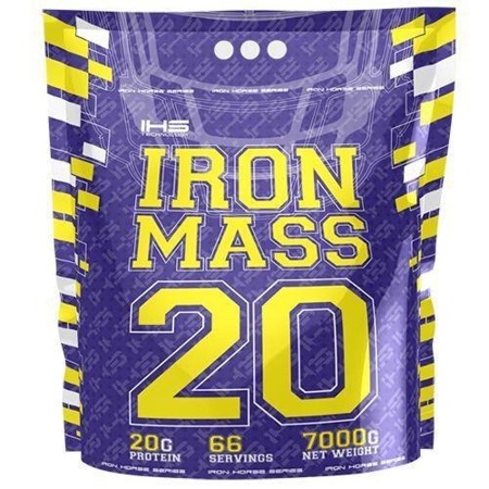 Gainer - Iron Horse železná hmotnosť 20 7000 g 7 kg Gainer.