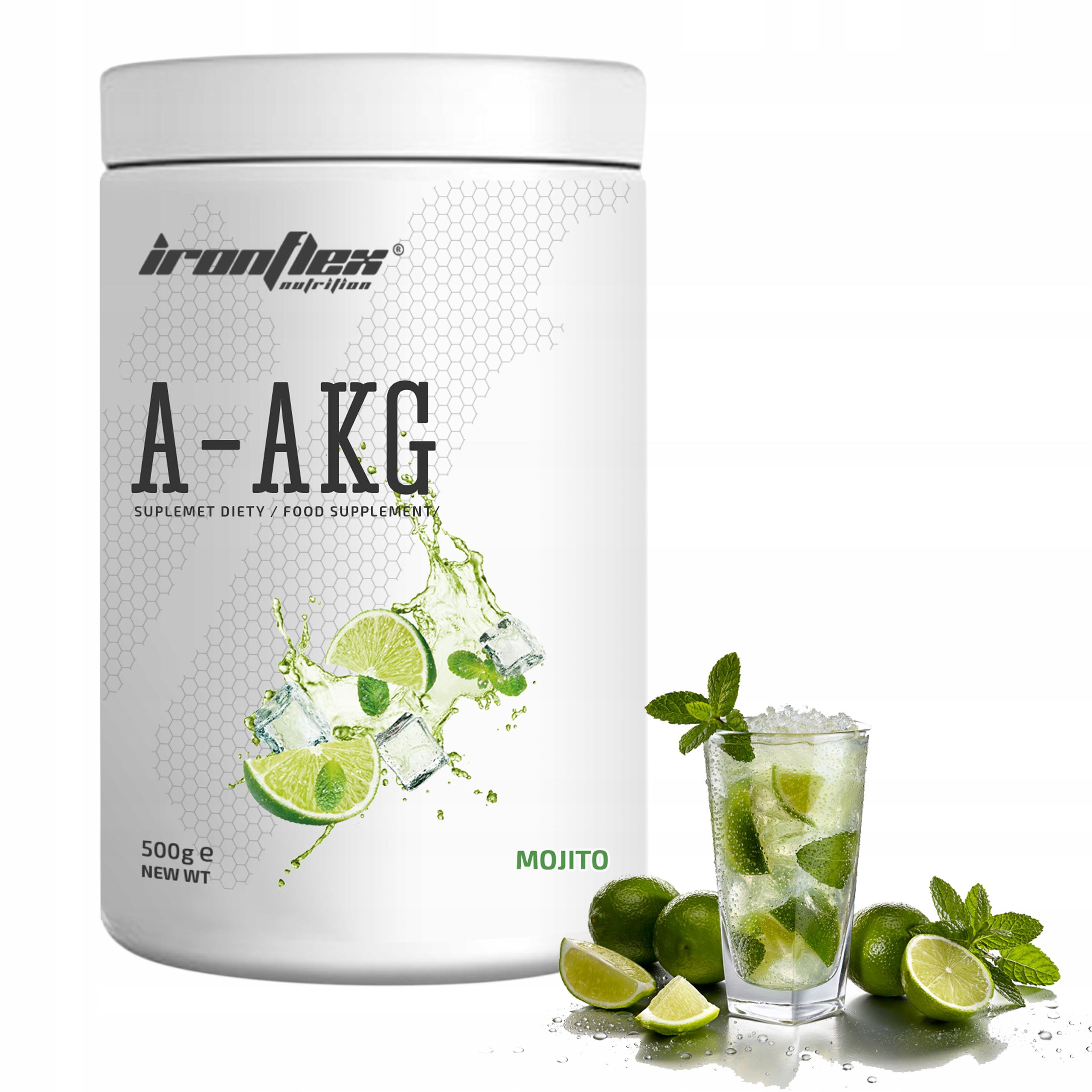 IronFlex AAKG 500g Arginina Pump Power L-Arginín