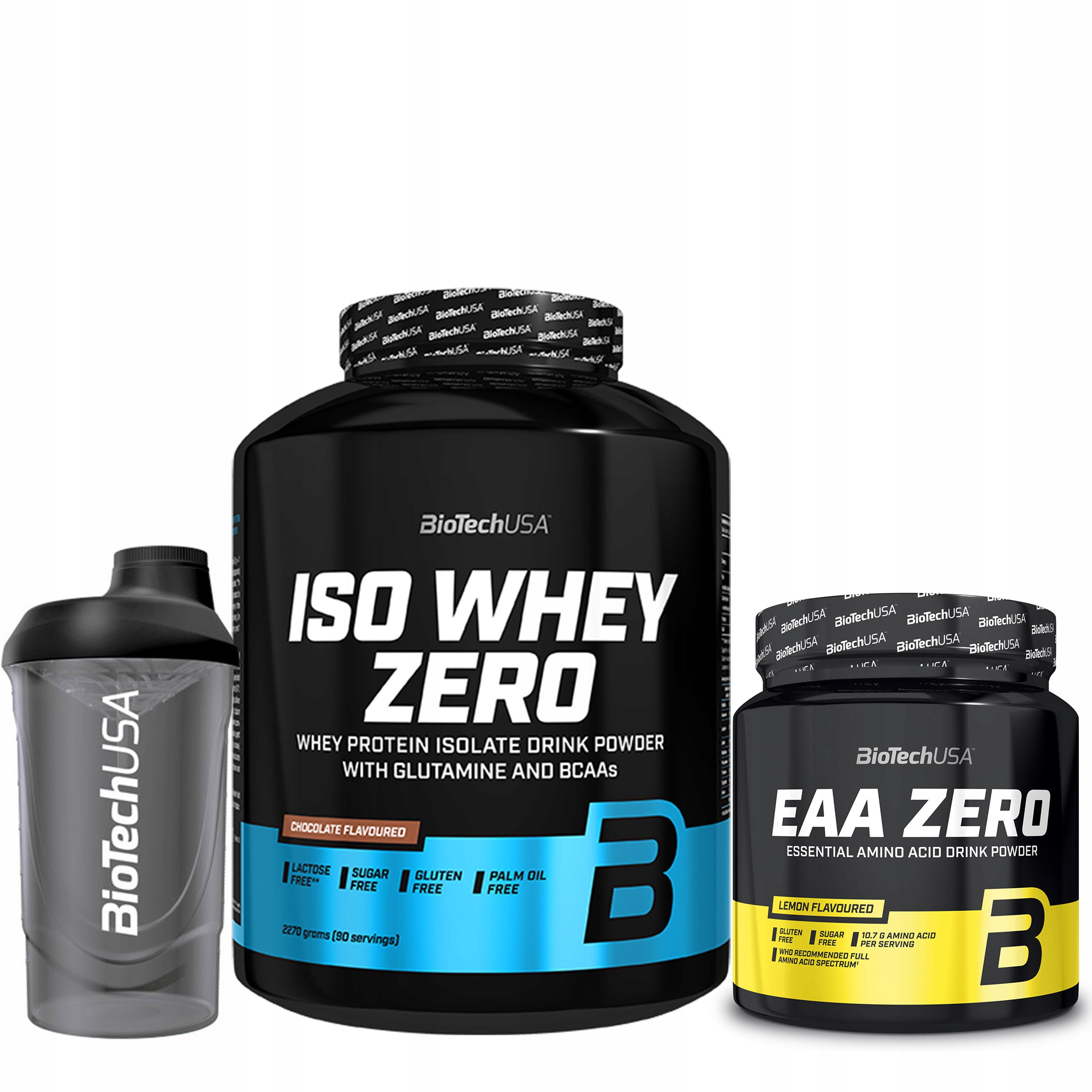 Proteín - ISO Srvátka ZERO 2270G + EAA Shaker proteín bez cukru