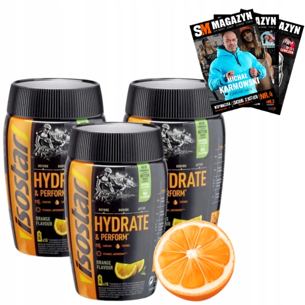 ISOSTAR ISOTONIC ISOTONE CONCENTRATE 3x 400 g