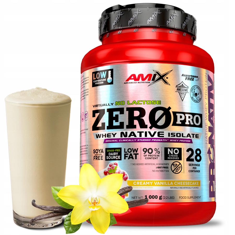 Proteín - Srvátka Protein Iselate 90% Amix Zero Pro Native