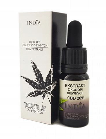 CBD - India CBD 20% konope extrakt 10ml