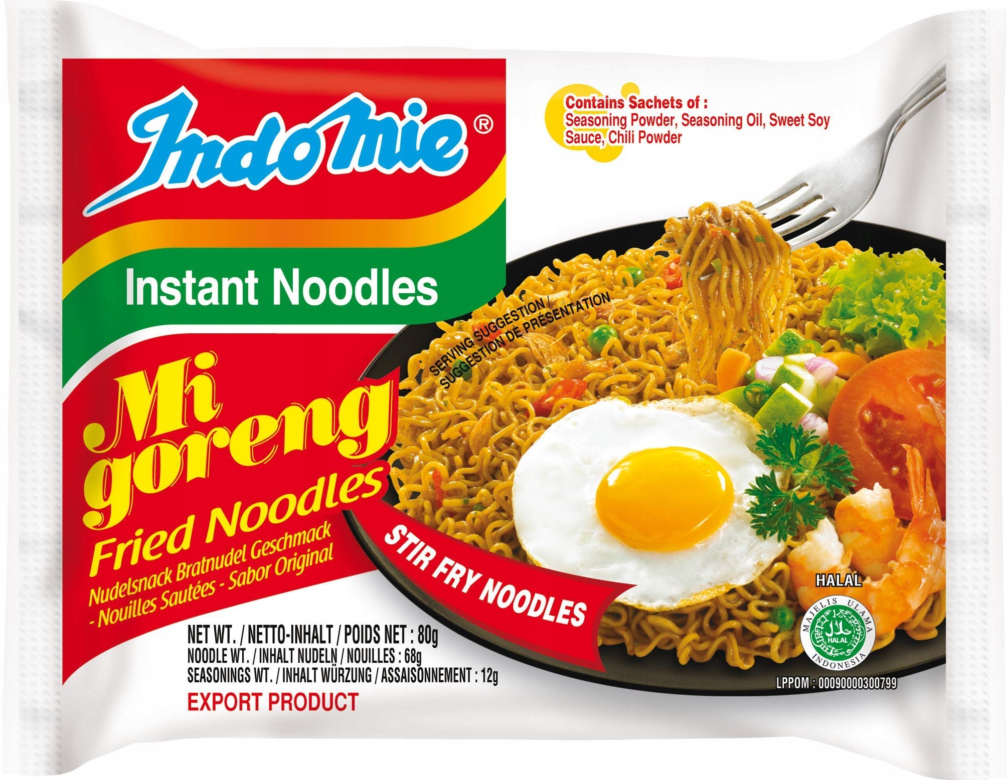 Indomope cestoviny instant goreng indonézia 40 x 80g