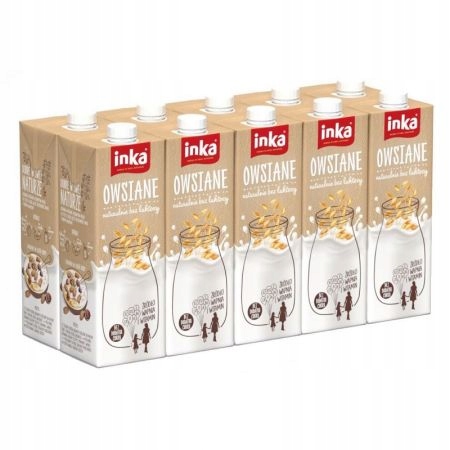Ovsený nápoj Inka Milk Set 10x 1L