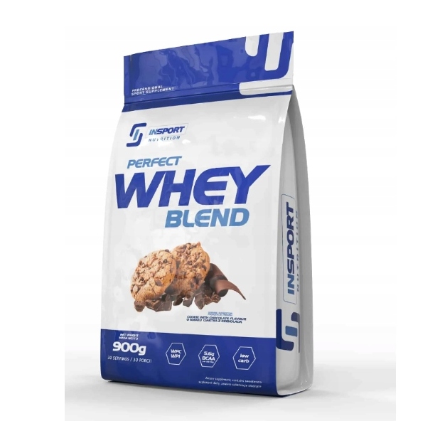 Proteín - Insport Nutrition PERFECT WHEY BLEND 900G Cookie