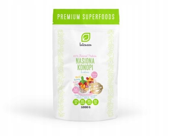 Konopné semená Intenson, vylúpané 1 kg