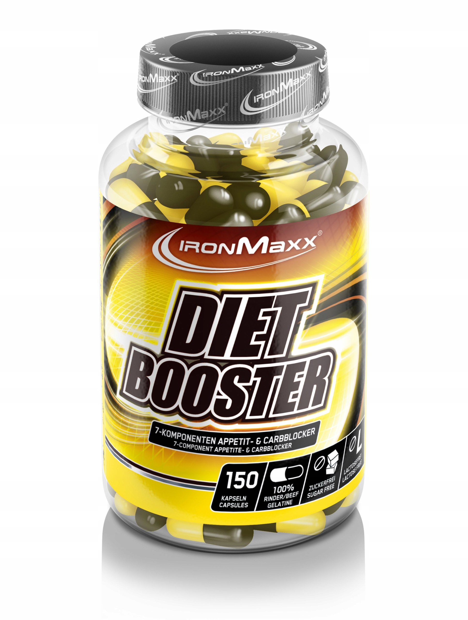 Spaľovač tuku - Ironmaxx Diet Booster Fat Burner 150 KAP.
