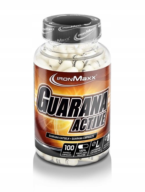IronMaxx Guarana 100 KAP. Nemecká kofeín