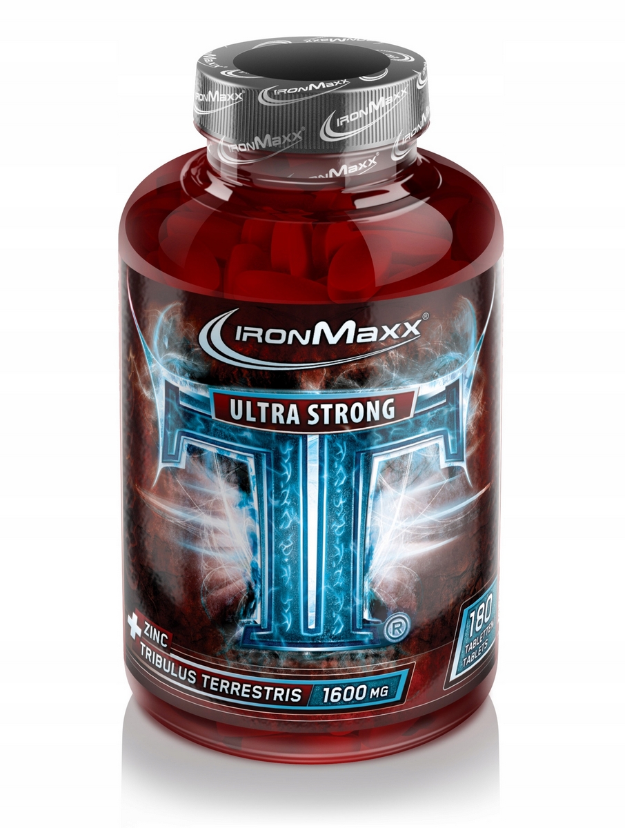 Testosterón - IronMaxX Tribulus Testosterón 180 Tab. 1600mg