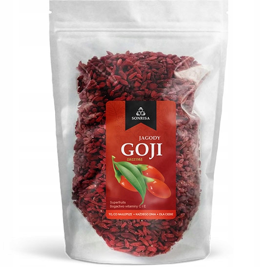 Sušené ovocie - Goji bobule 1 kg prírodné sušené na slnku