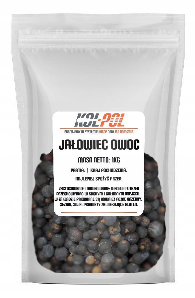 Juniper 1kg Ovocie Juniper Aromatická kvalita
