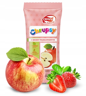 Apple Cube s jahodovými 12G chrumkavými prírodnými 32pc.