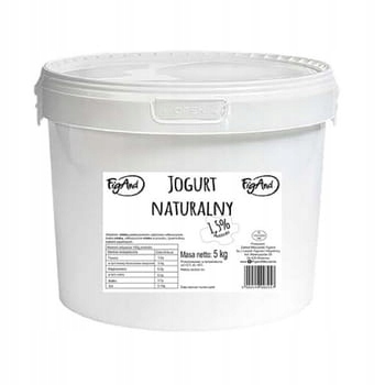 Prírodný jogurt 1% 2C5 Bucket 5 l