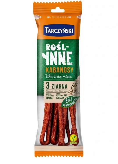 Zelenina KABANOSY 3 zrná TARCZYŃSKI 90 g x 8 ks