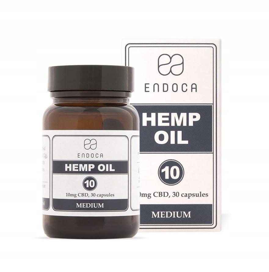 CBD - Konope kapsule 3% CBD 300 mg Endoca