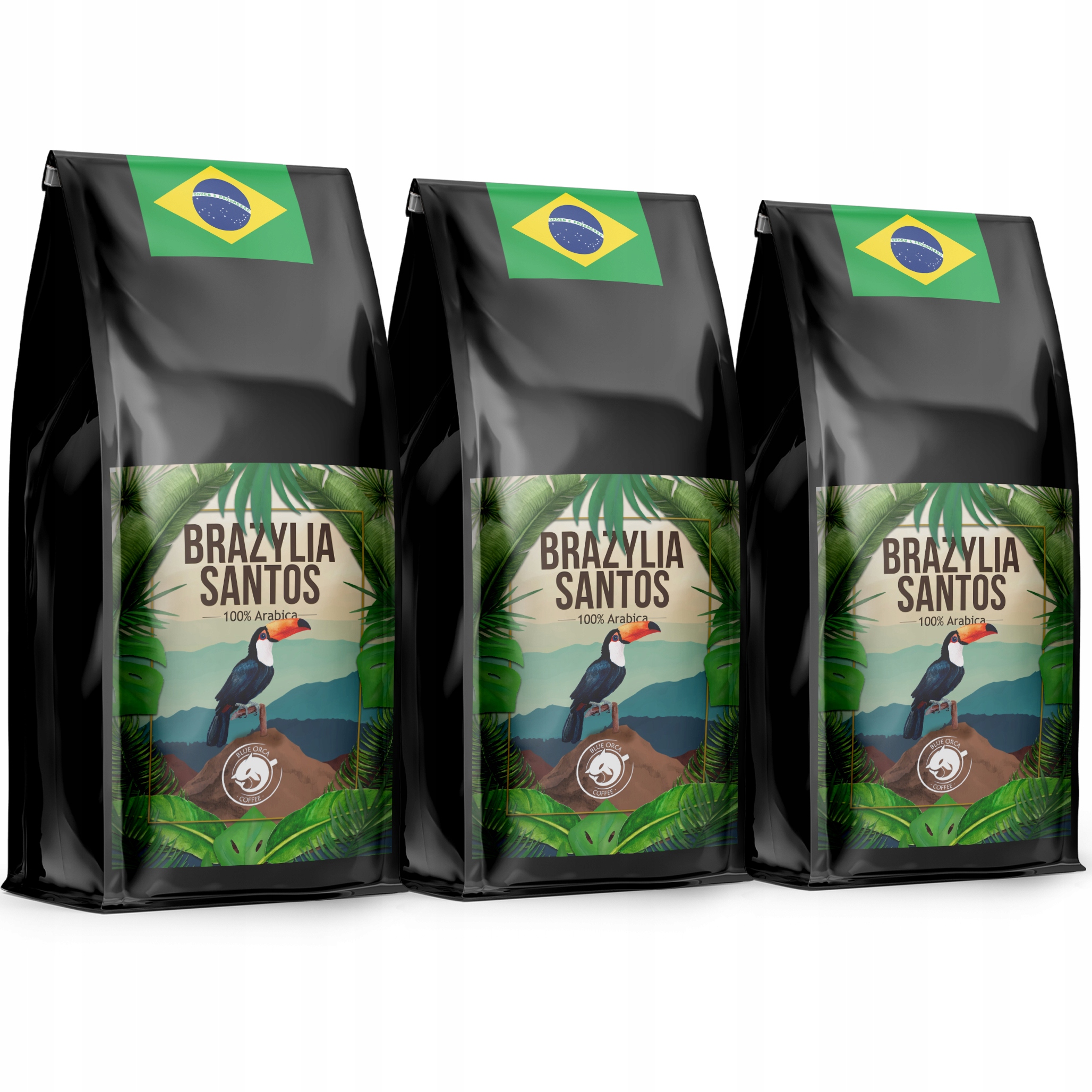 Zrnková káva - Brazília Kaviareň 3kg čerstvo pečené 100% arabčina