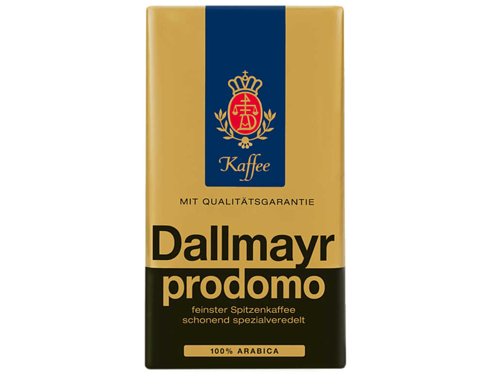 Káva mletá - DALLMAYR PRODOMO X6 DE / FV DESCALER