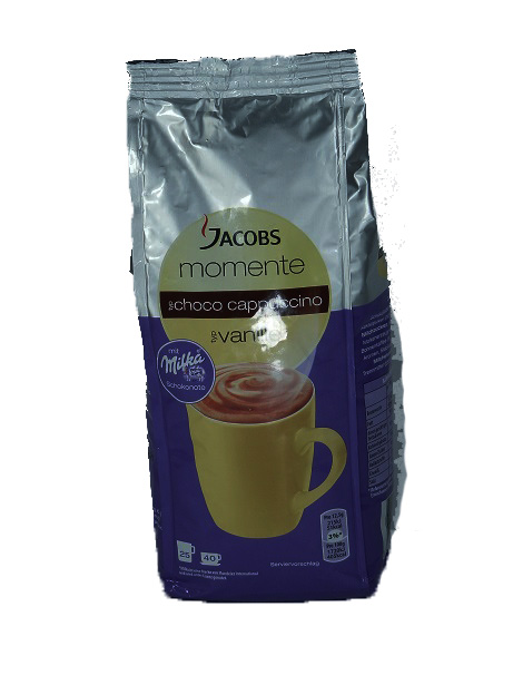 Cappuccino - Kapučíno - Káva Jacobs Cappoccino Milka vanilka z Nemecka