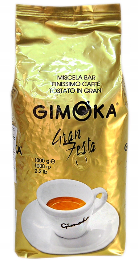 Zrnková káva - Káva z Talianska Gimok Granist Gran Festa 1 kg