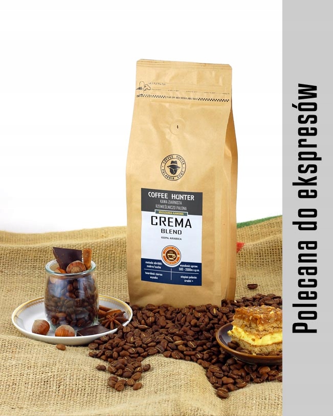 Zrnková káva - Grainy Coffee - Crema Blend 500g