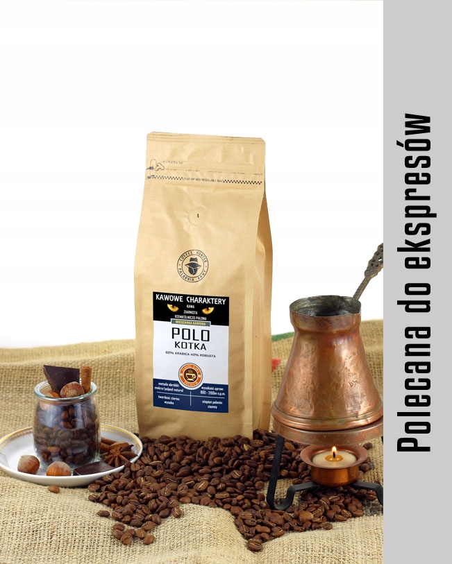 Zrnková káva - Grainy Coffee - Polo Kitten 1000g