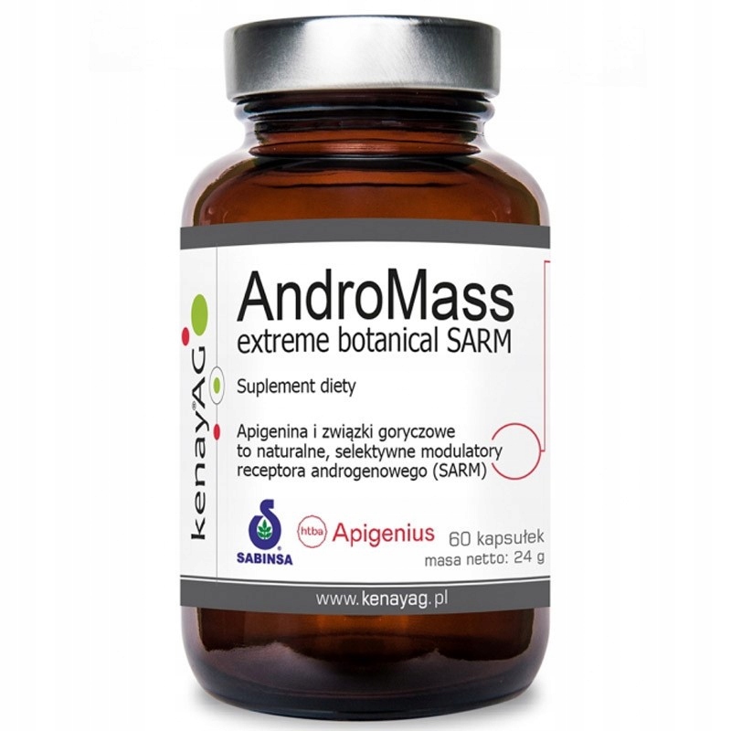 Testosterón - Kenayag andmass Extreme 60C Apigenin Mass Sila