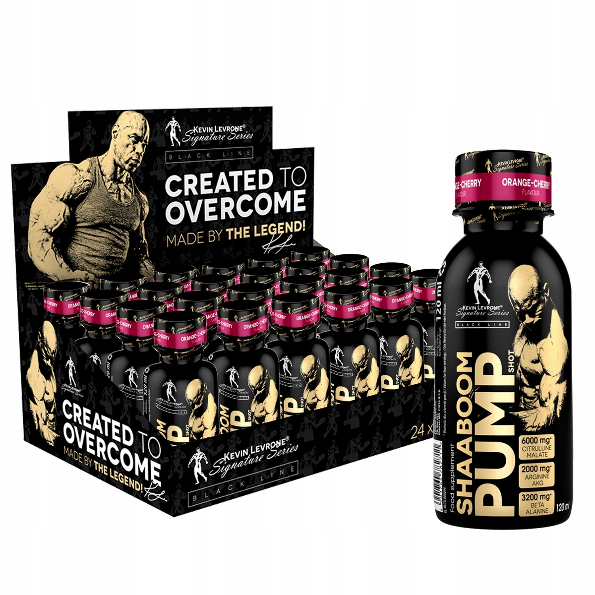 Kevin Levrone Shaaboom Pump Shot 24x120ML Box
