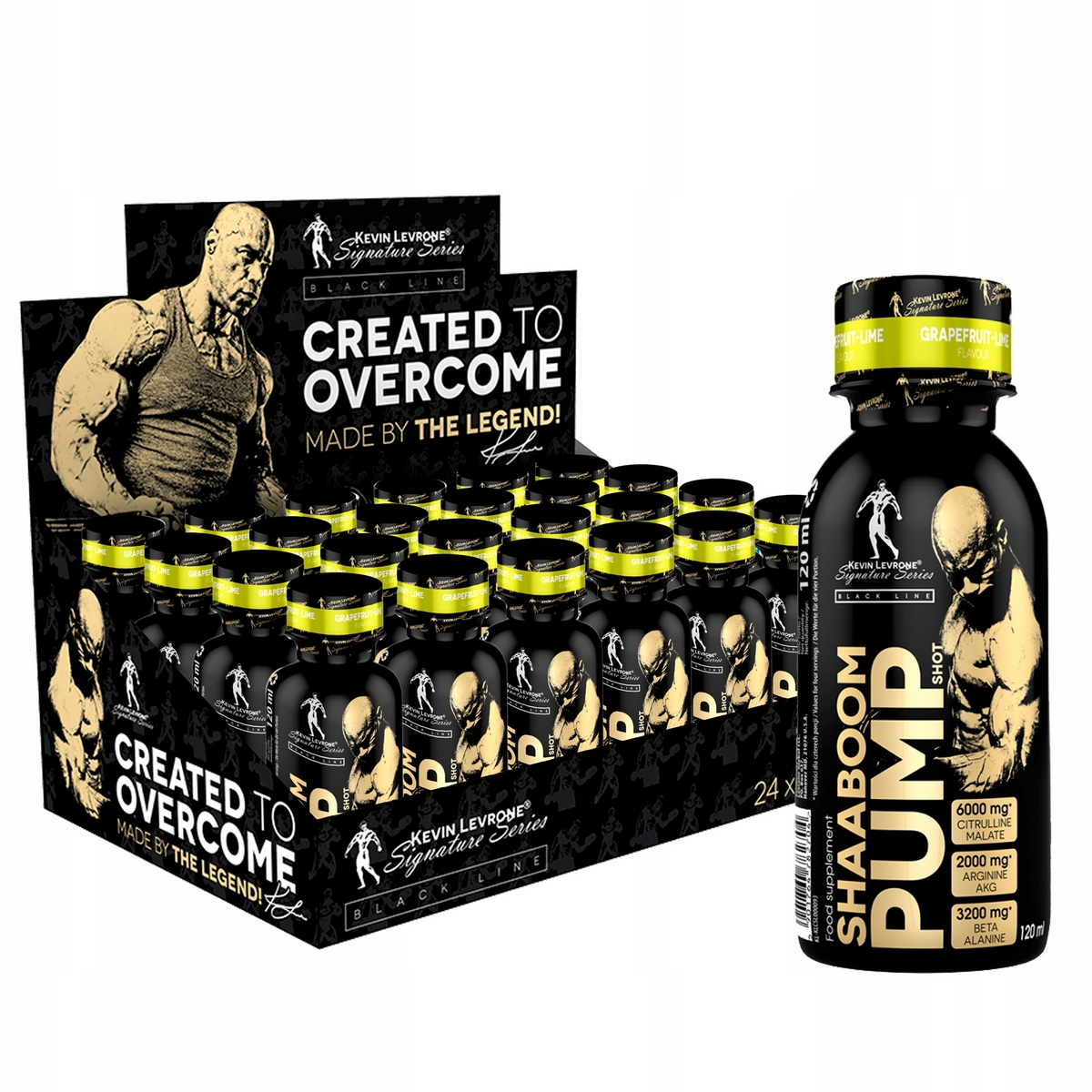Kevin Levrone Shaaboom Pump Shot 24x120ml