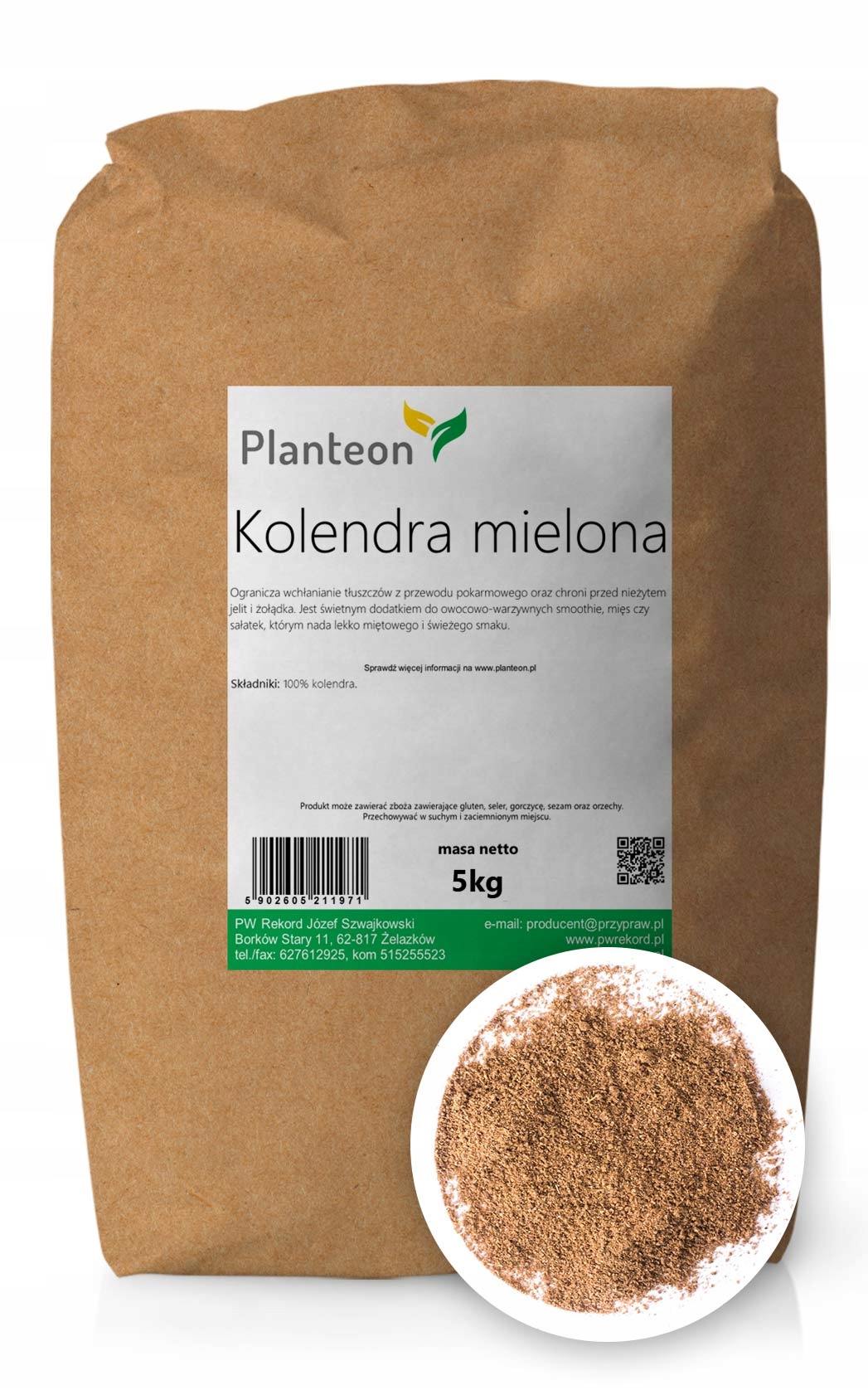 MILED CORIANDER korenia pre omáčky a 5kg marinet