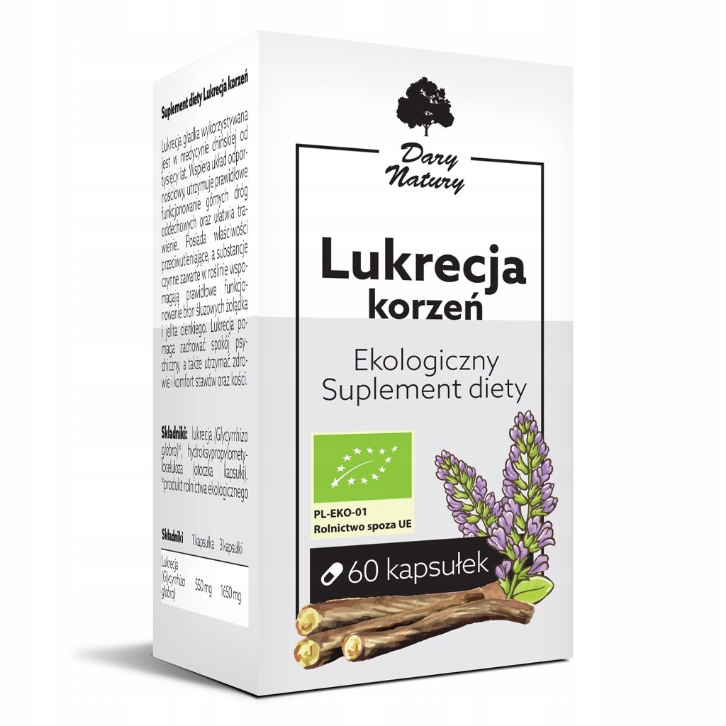 BIO LAKOVACÍ KORENÍ 60 KAPSULÍ (550 mg) - DARČEKY PRE