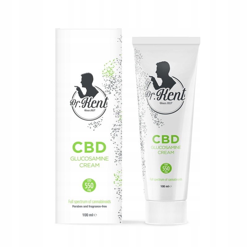 Ochrana kĺbov - CBD DR. KRÉM KENT S CERTIFIKÁTOM GLUCOSAMINE GMP