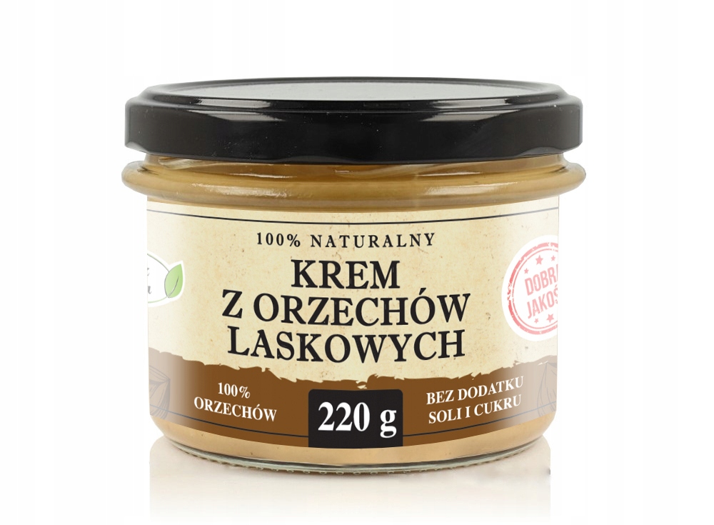 Krémové maslo s lieskovými obrusmi 220g výrobca