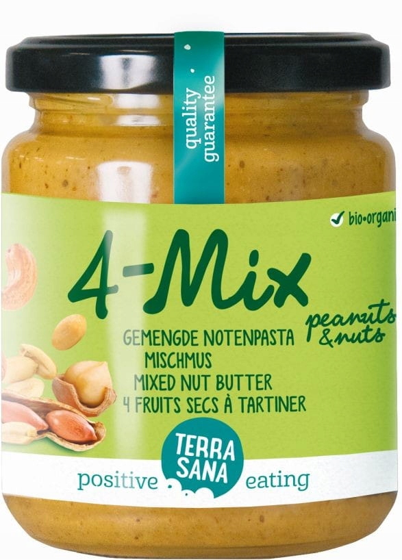 Nut Cream Mix 4 NUTS BIO 250G TERRASAANA
