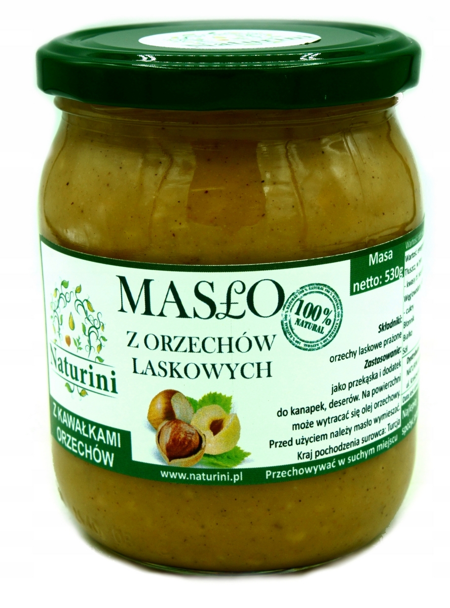 Lieskový krém 530g 100% chrumkavý