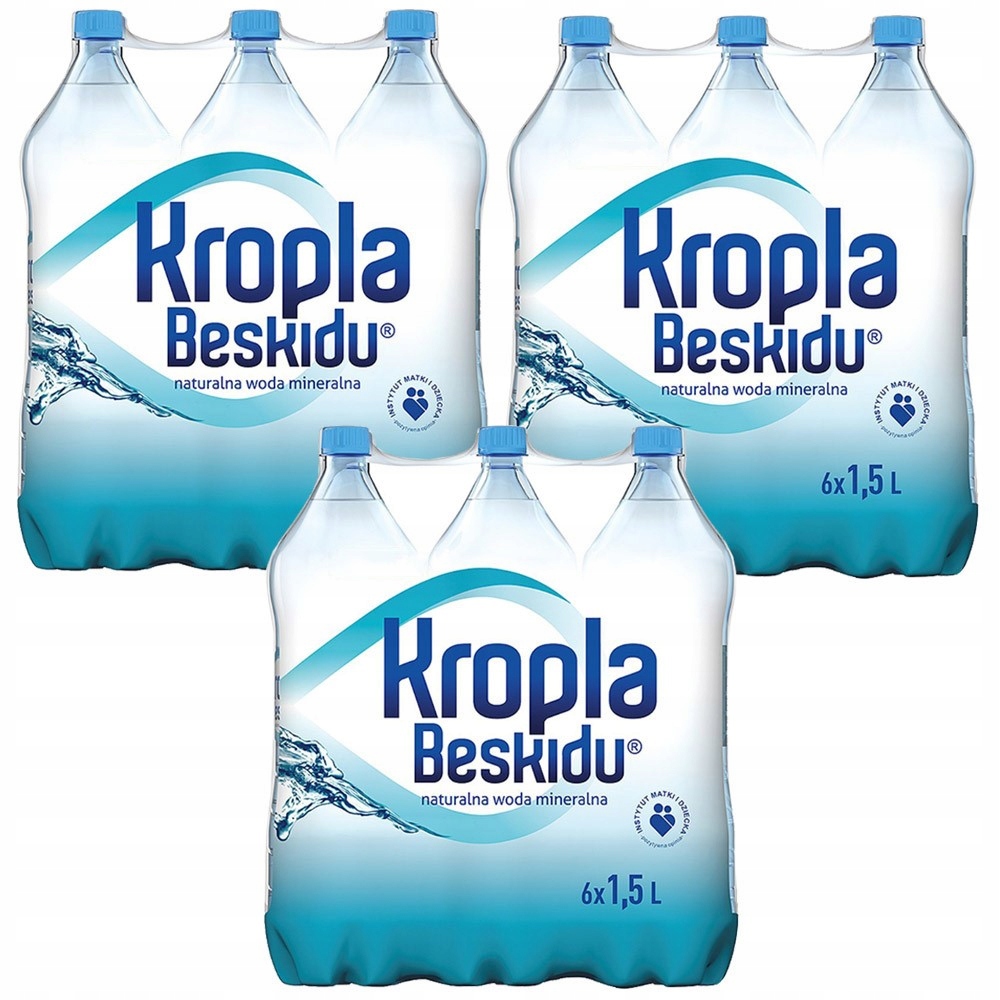 Drop Beskid Mineral Water Sparkling 18x 1.5L
