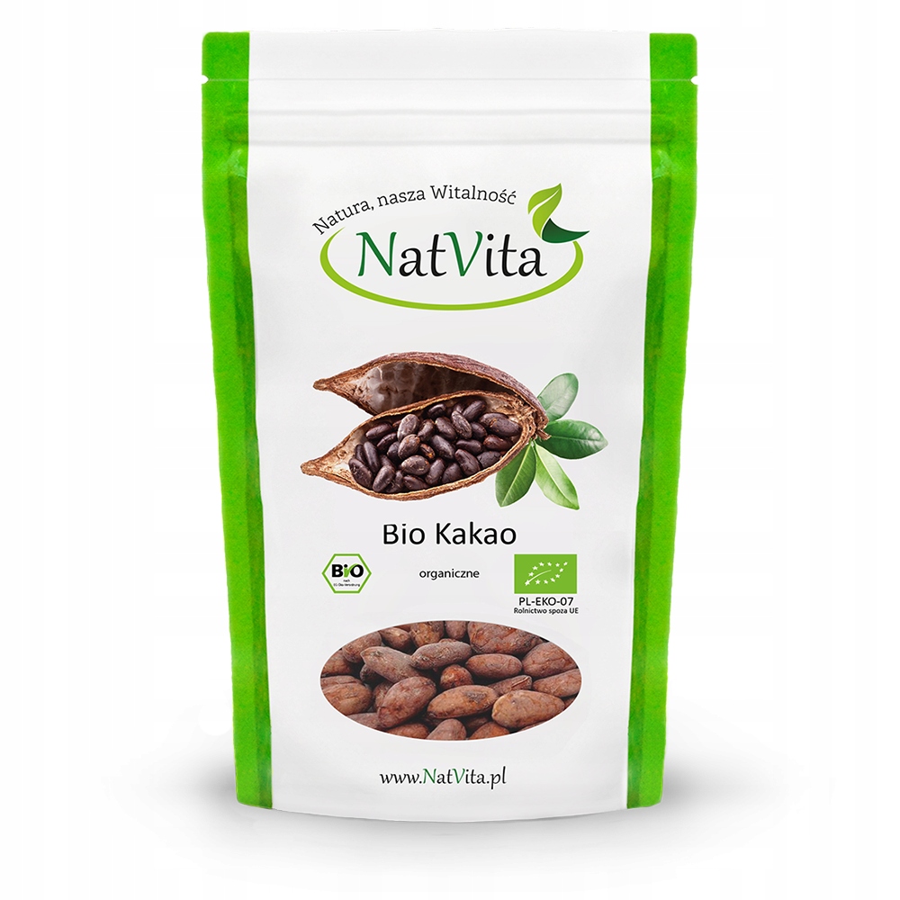 Kakao Bio Criollo Grain 500g NatVita