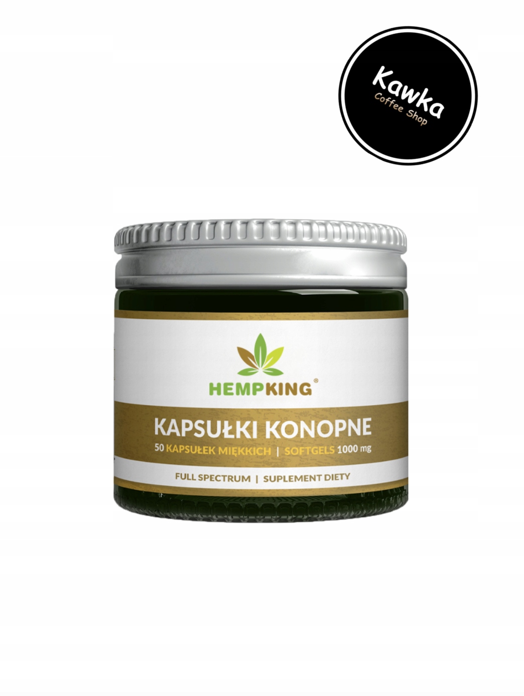 CBD - Konope Kapsule 1000 mg CBD 50 ks Hemp kráľa