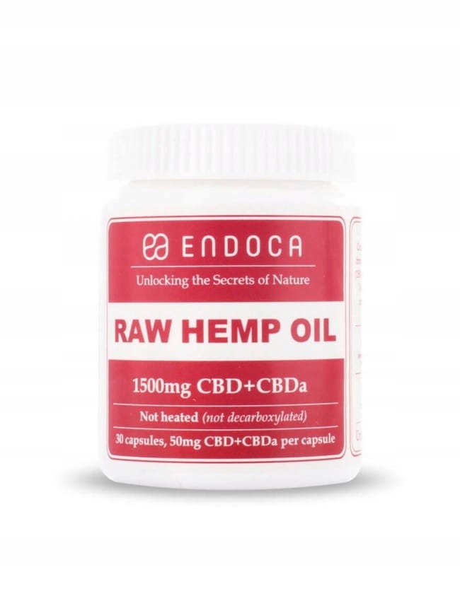 CBD - Kapsule RAW 15% CBD + CBDA 1500mg